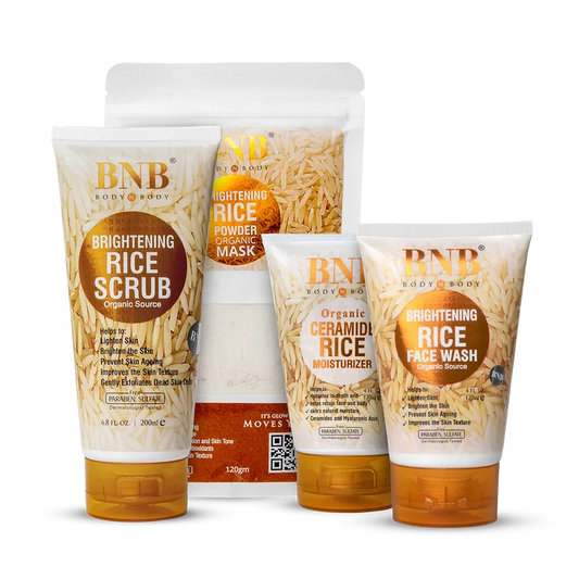 Rice Brightening Glow Kit – Radiance, Hydration & Natural Glow
