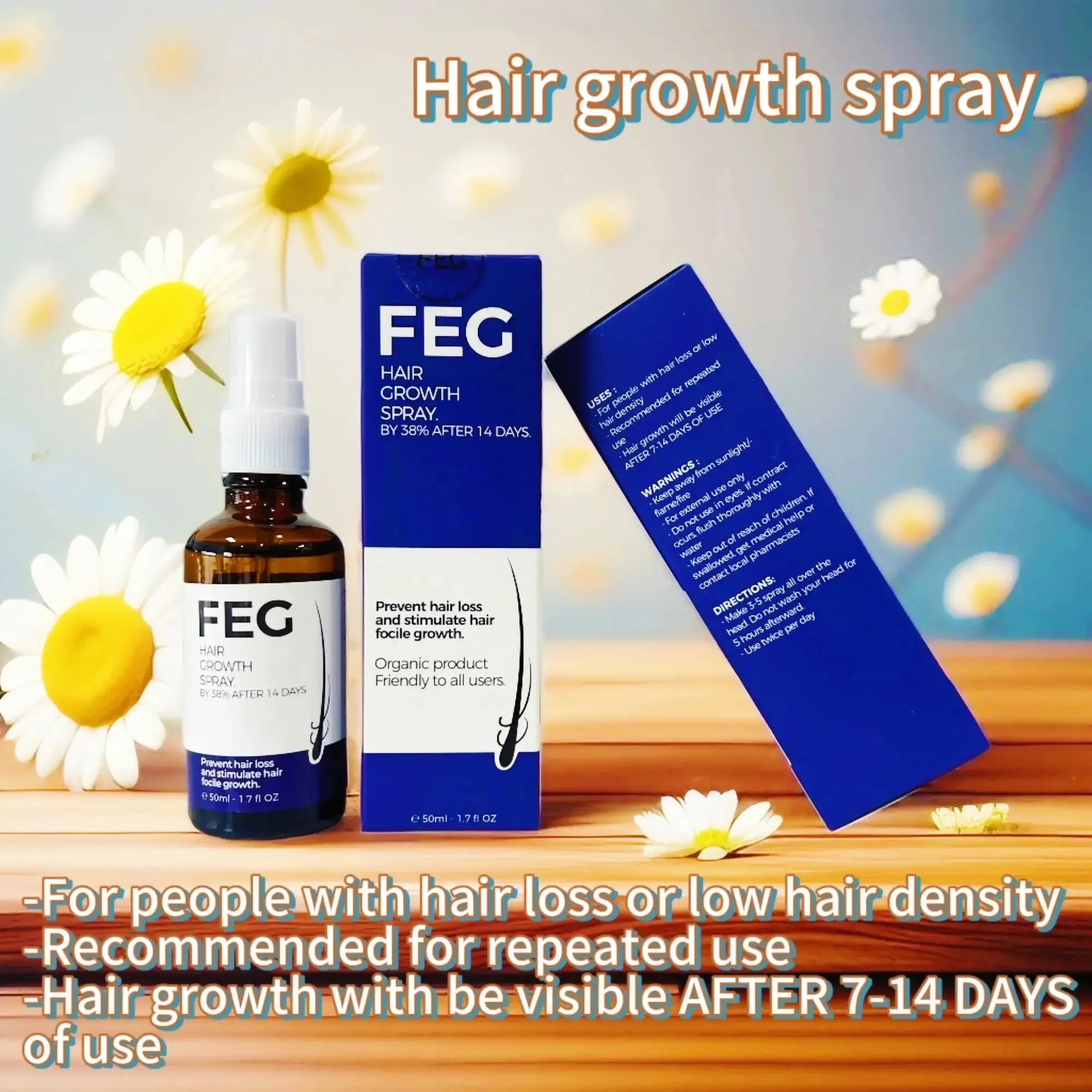 FEG PLUS Hair Growth Spray