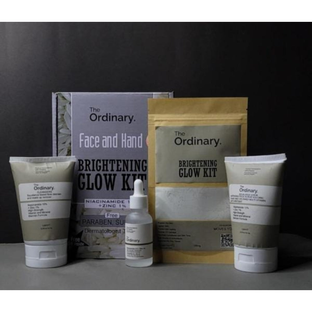 The Ordinary Face and Hand Brightening Glow Kit – Complete Skincare for Radiant Skin