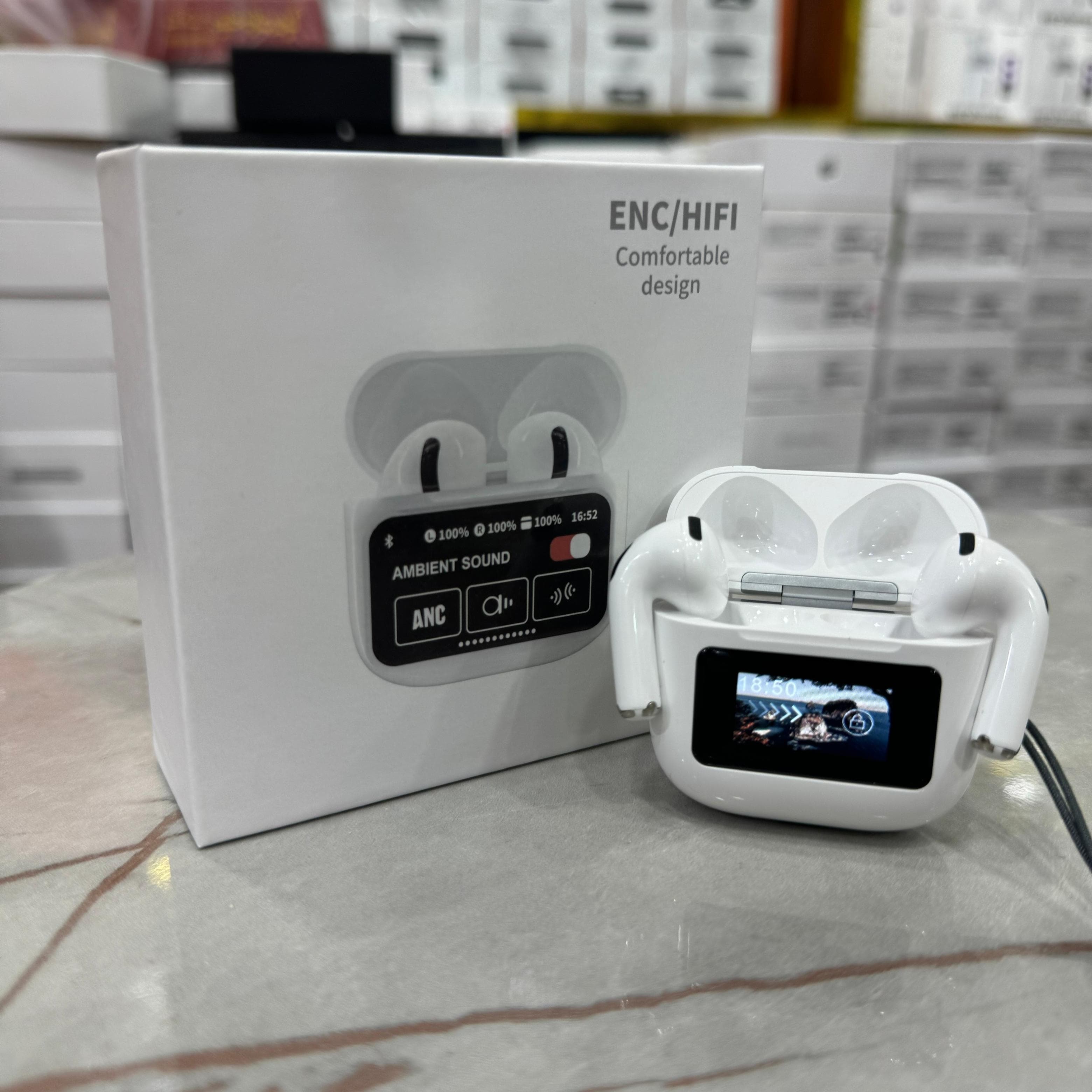 AirPods Pro 3 with LCD Display, 3D Sound & Active Noise Cancelling