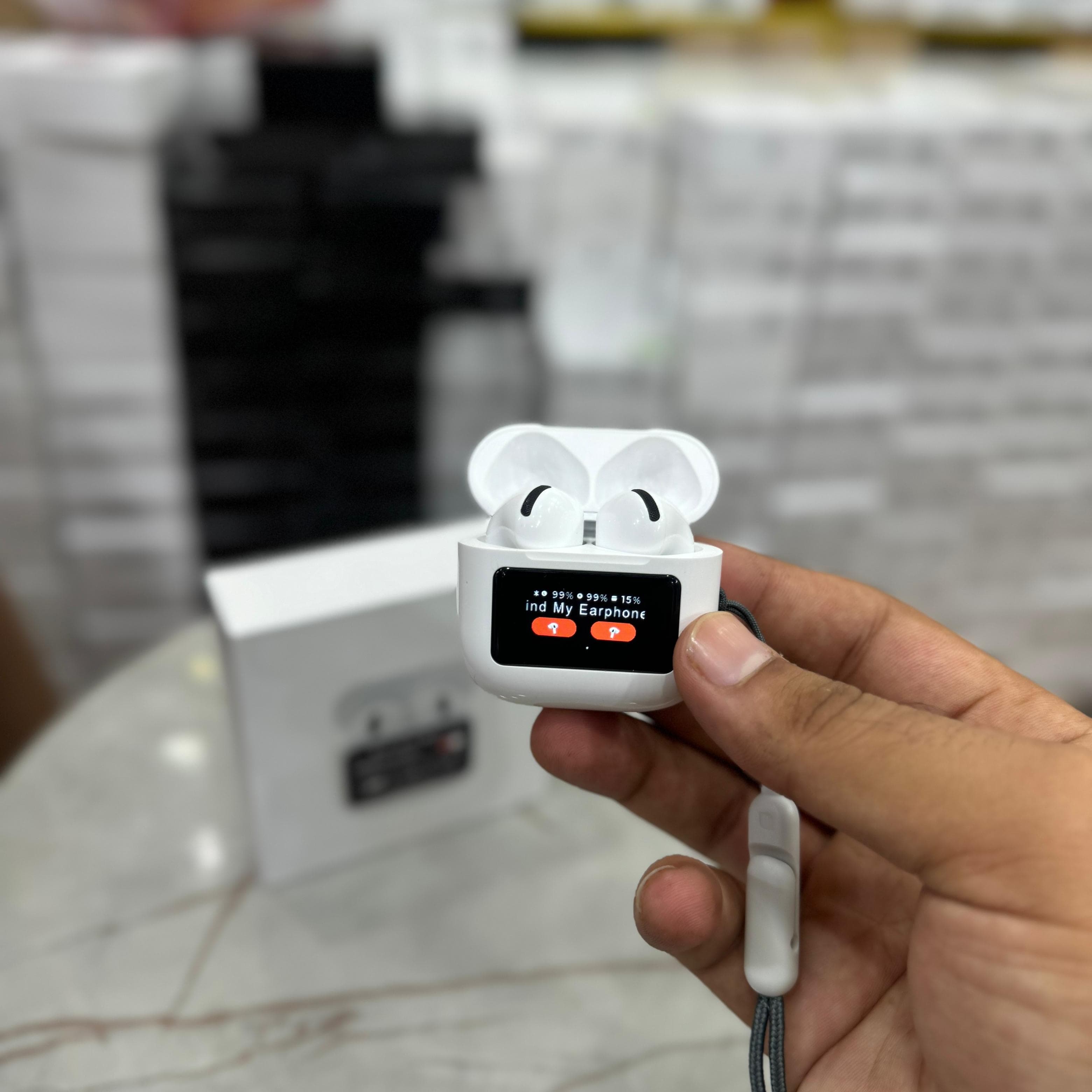 AirPods Pro 3 with LCD Display, 3D Sound & Active Noise Cancelling