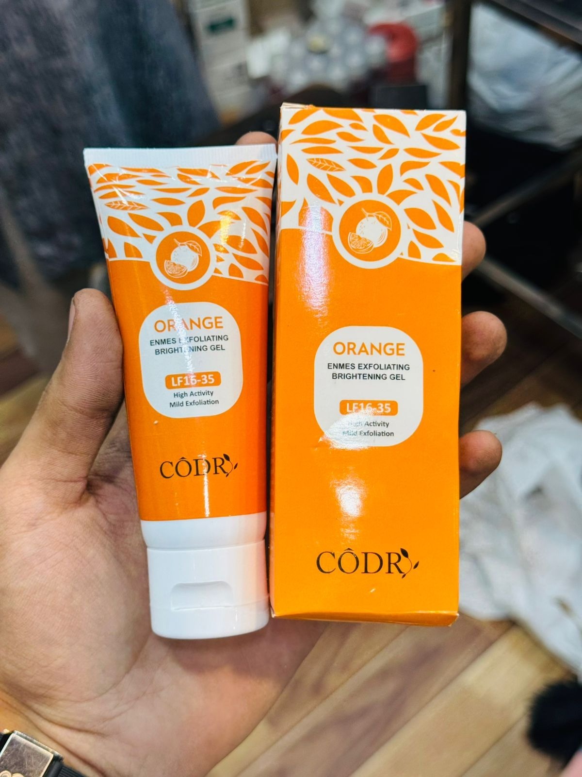 Orange Enzyme Exfoliating Gel