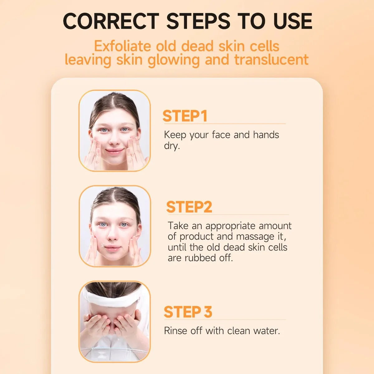 Orange Enzyme Exfoliating Gel