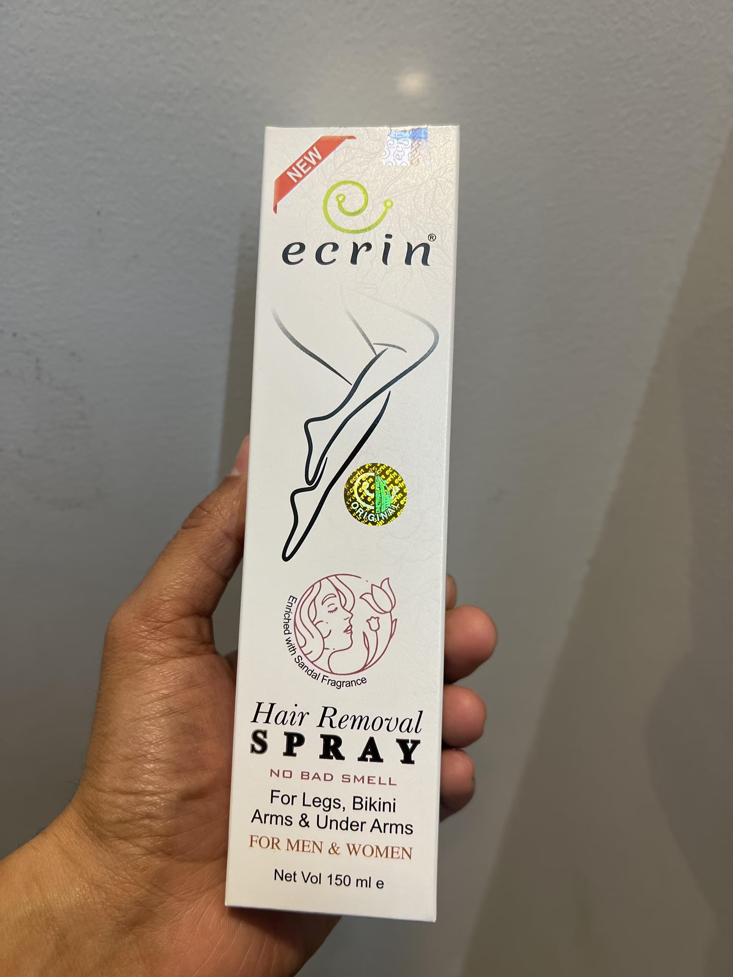 Ecrin Hair Removal Foaming Spray