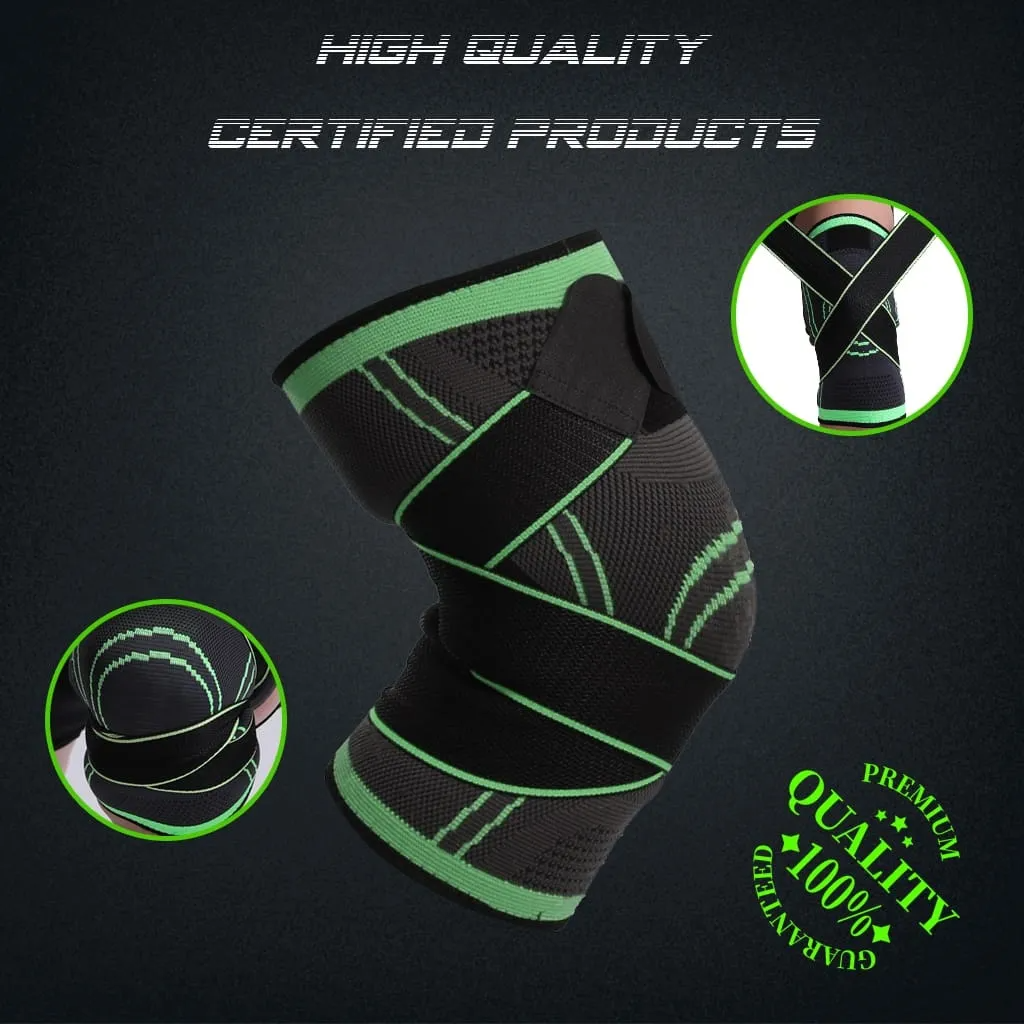 Knee Support Band with 3D Weave Compression