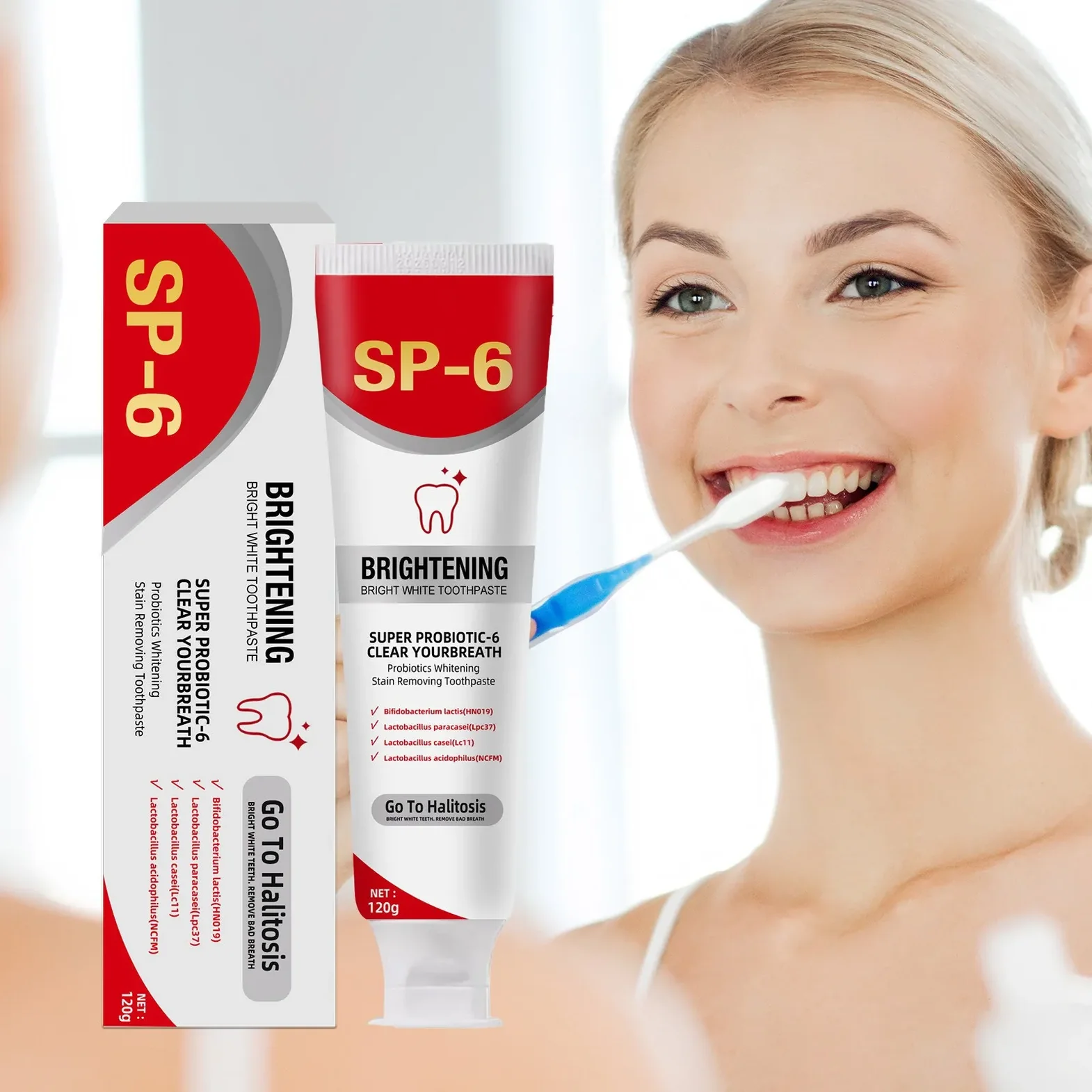 Yayashi SP4 Oral Care Probiotic Whitening Toothpaste 120g