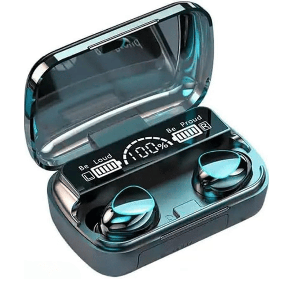 M10 TWS Wireless Bluetooth Earbuds – Noise Cancelling Earphones with LED Display