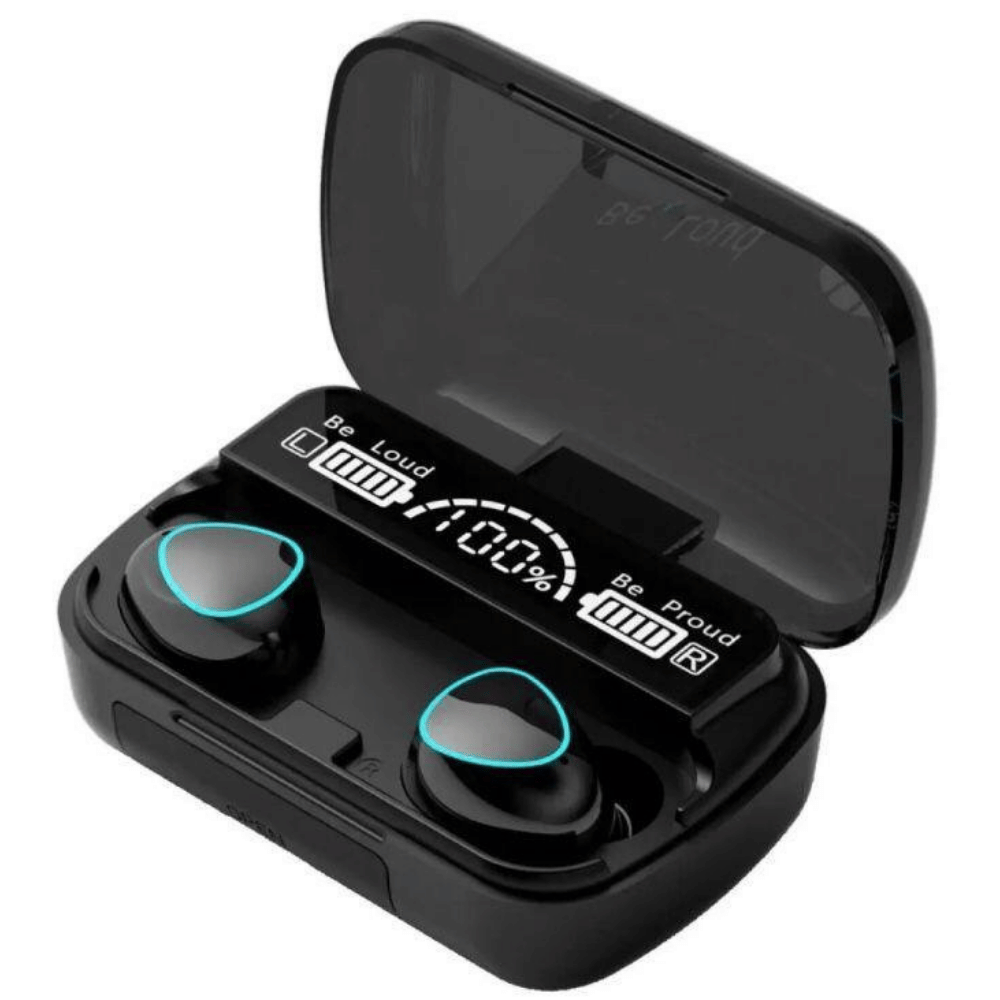 M10 TWS Wireless Bluetooth Earbuds – Noise Cancelling Earphones with LED Display