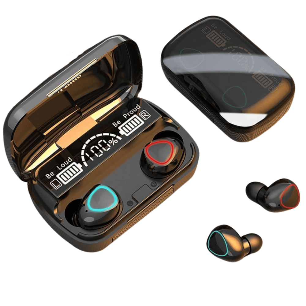 M10 TWS Wireless Bluetooth Earbuds – Noise Cancelling Earphones with LED Display